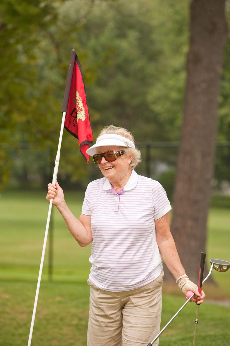 Adorable lady at Briars Golf Club